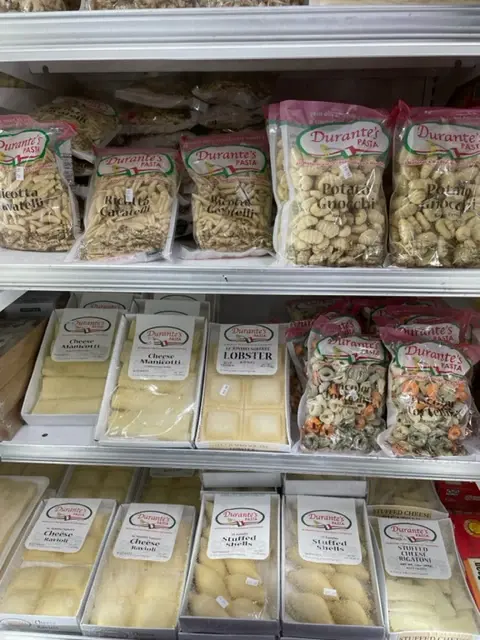 Packaged fresh Italian specialties